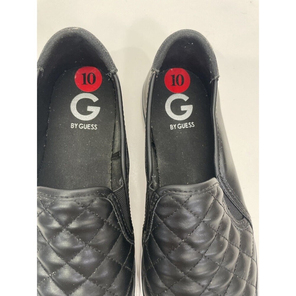 Guess Women's Shoes Sneakers Black Size 10 Pre-owned - Picture 7 of 9